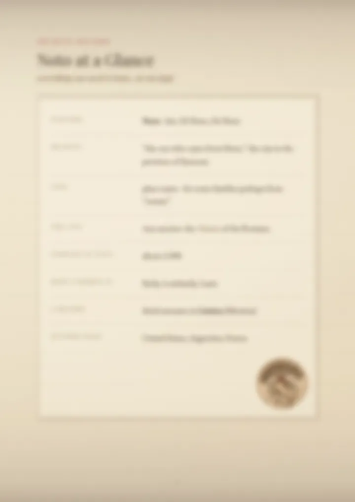 A blurred page from the PDF on the Noto surname