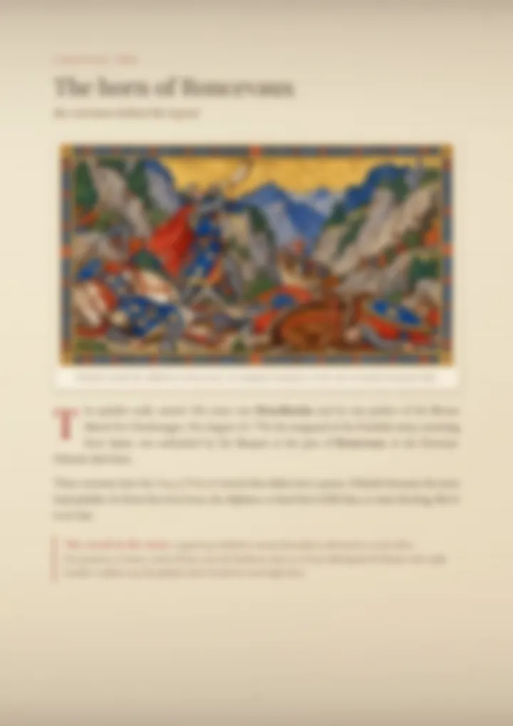 A blurred page from the PDF on the Orlando surname