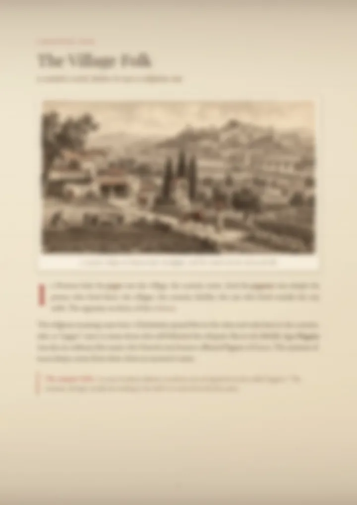 A blurred page from the PDF on the Pagano surname