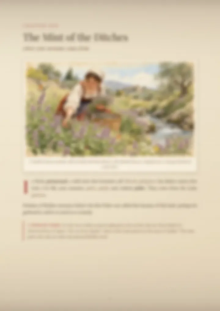 A blurred page from the PDF on the Puleo surname