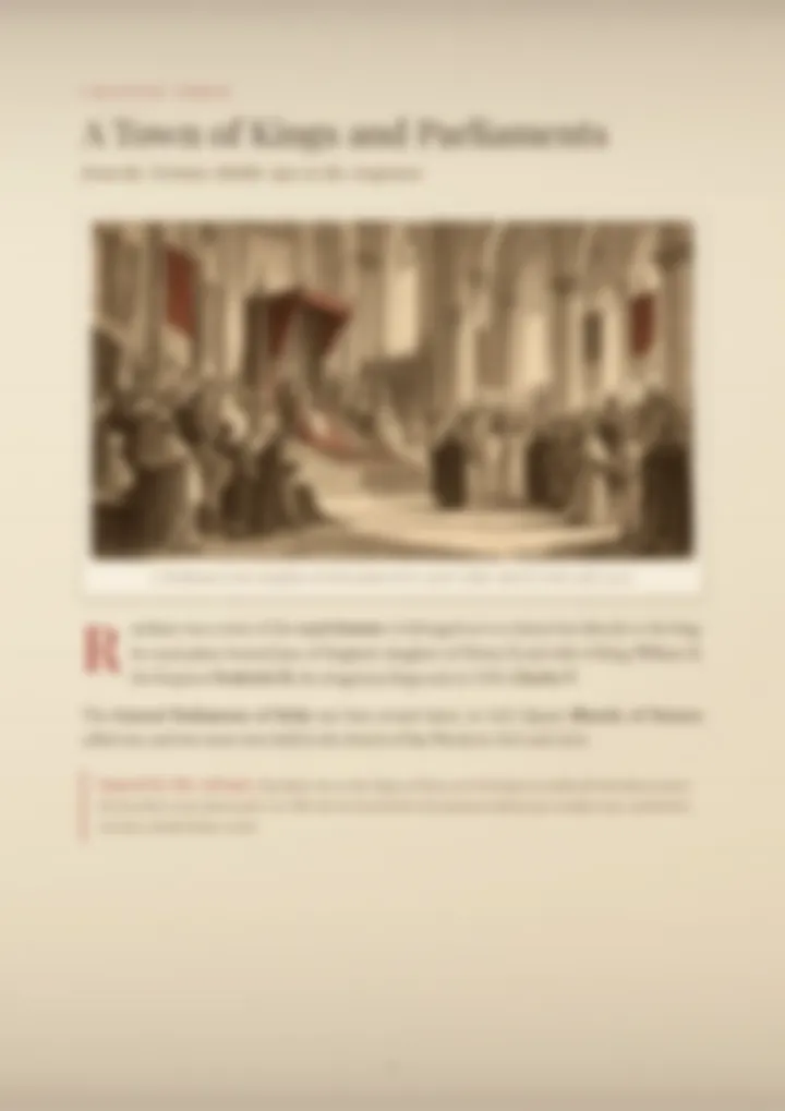 A blurred page from the PDF on the Randazzo surname
