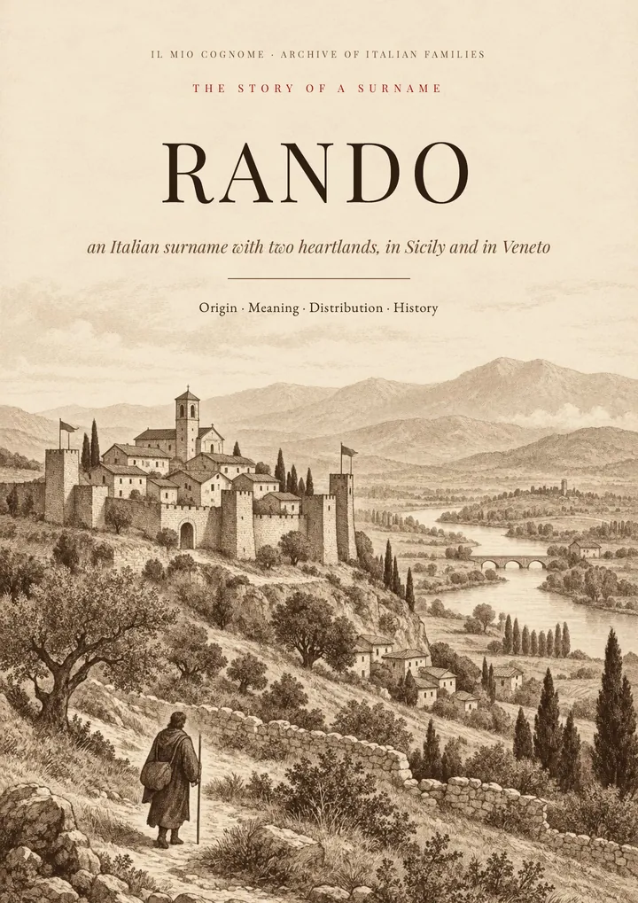 Cover of the PDF The Story of the Rando Surname