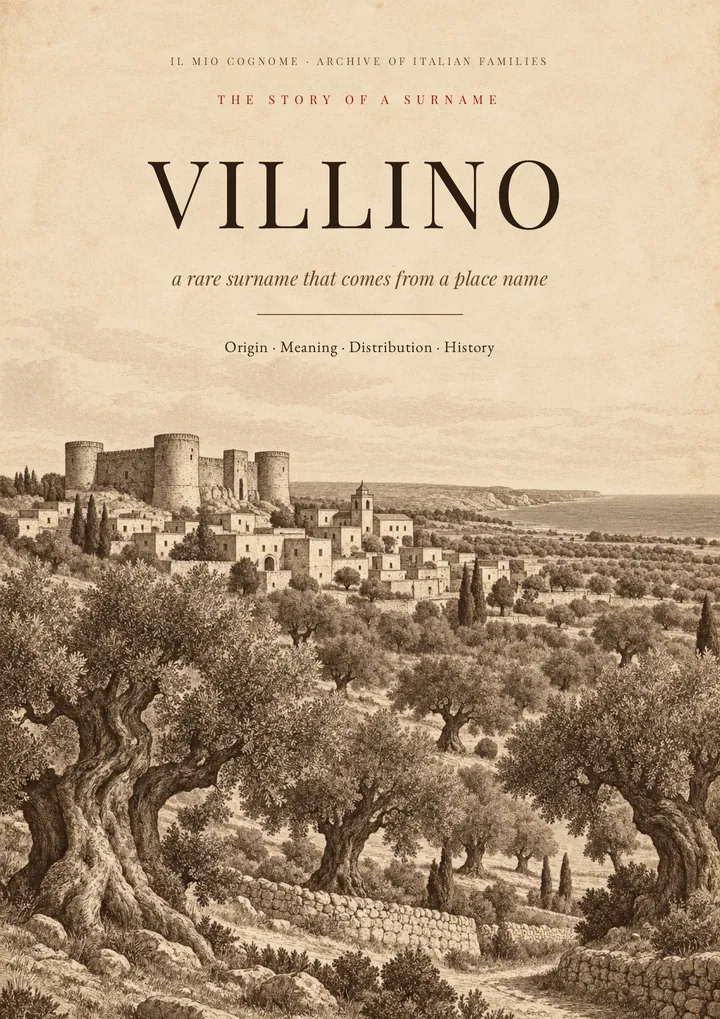 Cover of the PDF The Story of the Villino Surname