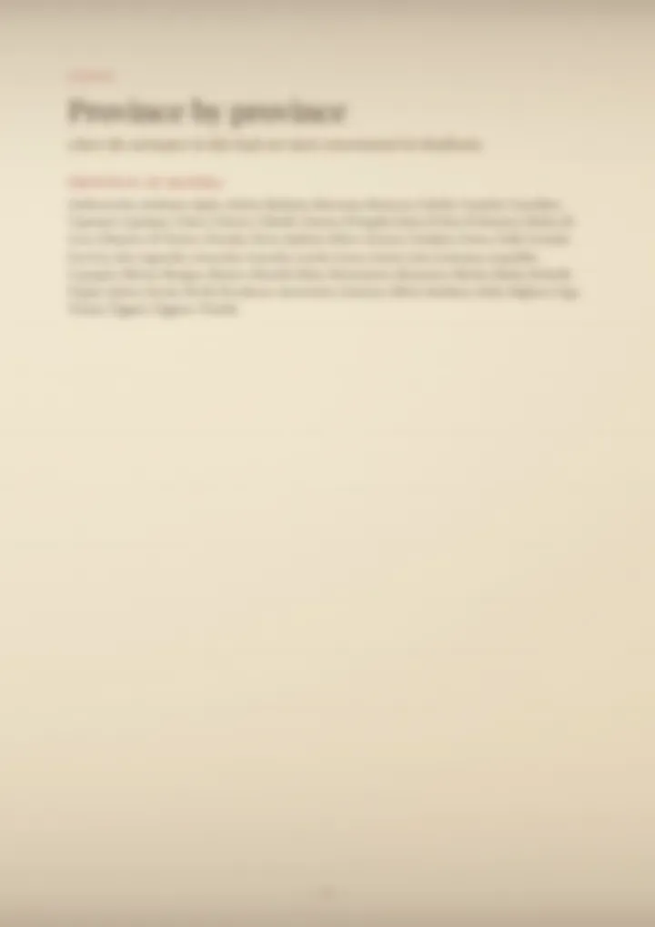 A blurred page from the volume Surnames of Basilicata