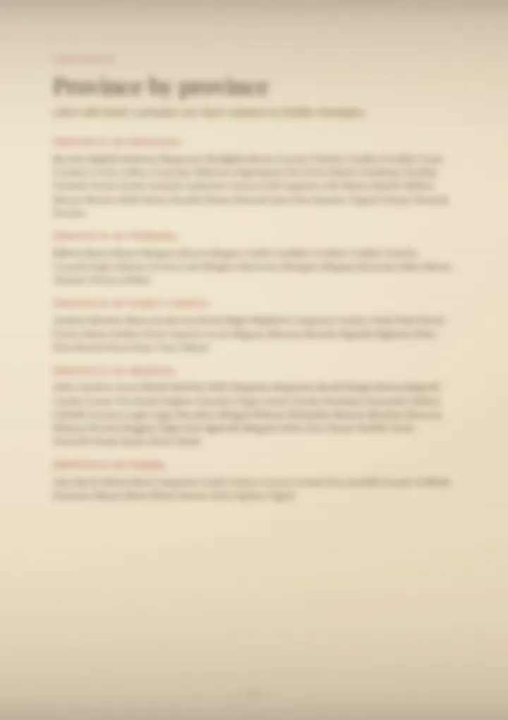 A blurred page from the volume Surnames of Emilia-Romagna