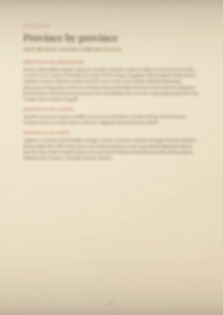 A blurred page from the volume Surnames of Lazio