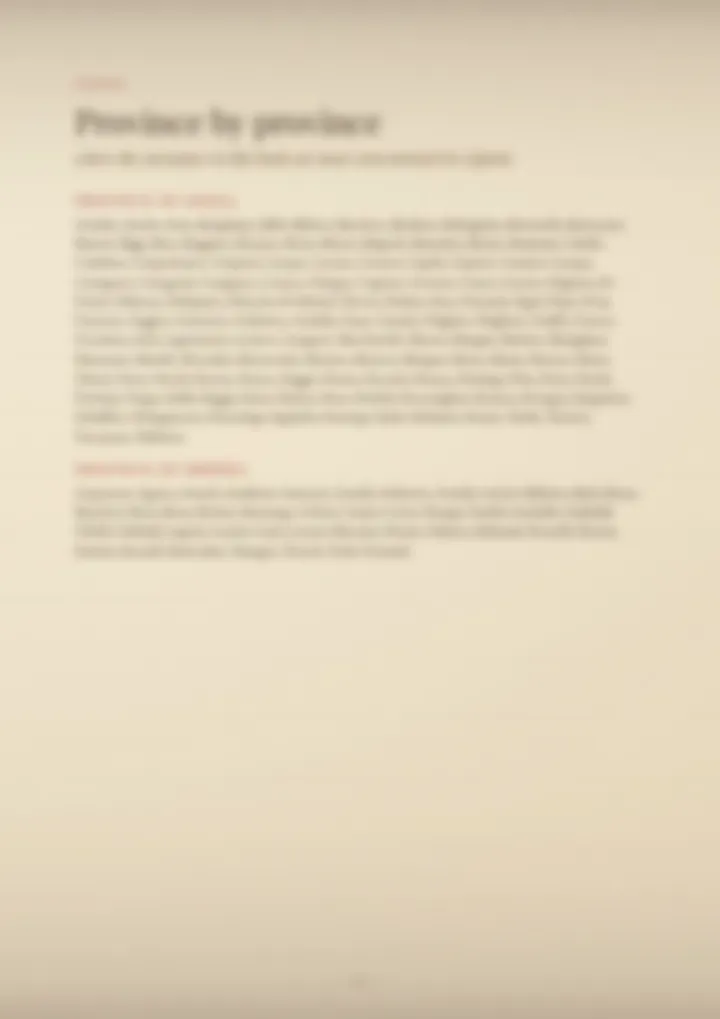 A blurred page from the volume Surnames of Liguria