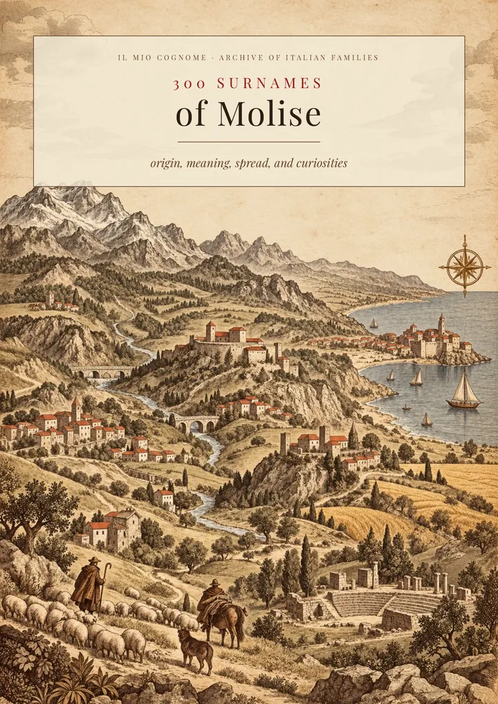 Cover of the volume Surnames of Molise