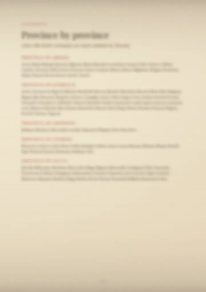 A blurred page from the volume Surnames of Tuscany