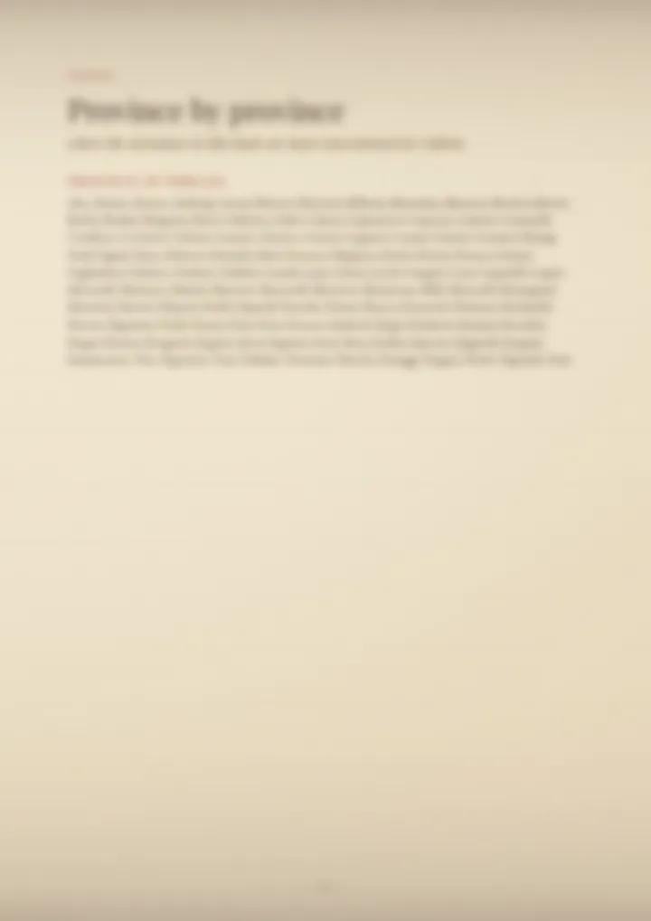 A blurred page from the volume Surnames of Umbria