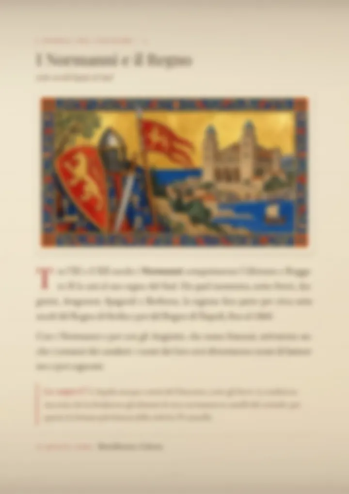 Una pagina del volume I cognomi dell’Abruzzo, sfocata