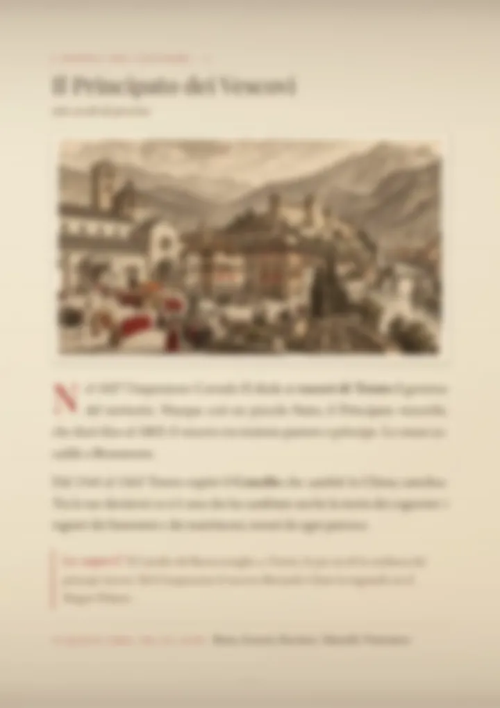 Una pagina del volume I cognomi del Trentino Alto Adige, sfocata